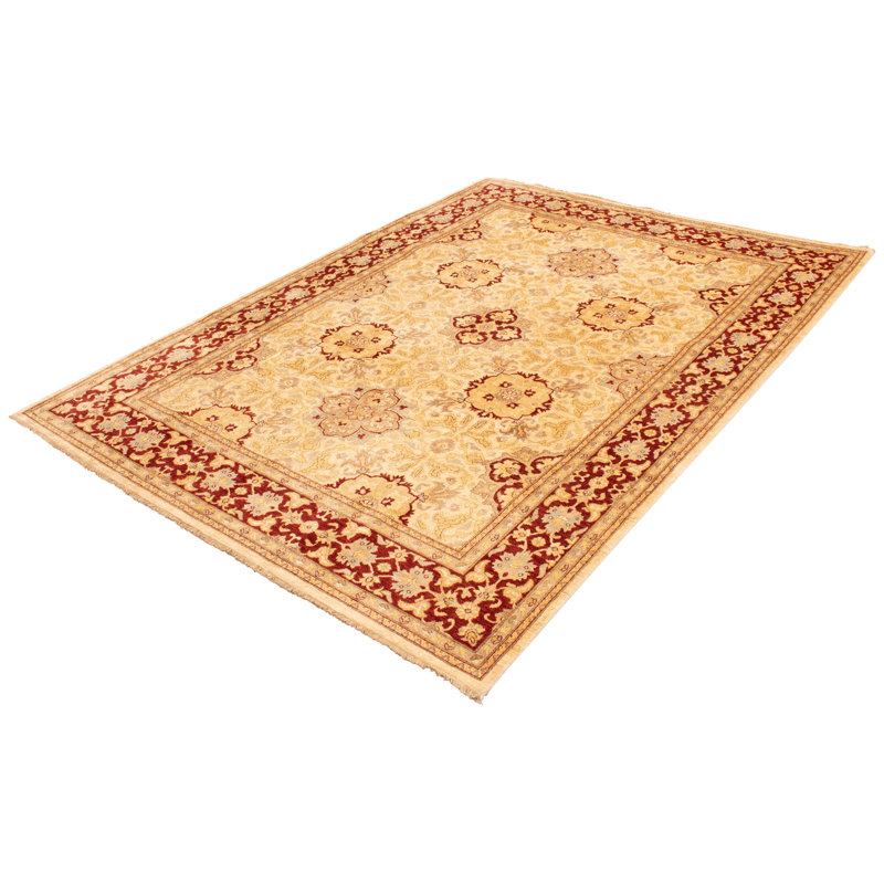 Tapis crème Peshawar Oushak 9 pi 0 po x 12 pi 3 po