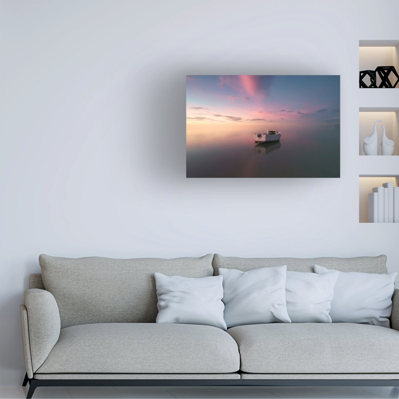 «Joanaduenas Tarragona Delta Del Ebre Alone», art sur toile, H 22 po x l 32 po x P 2 po