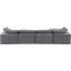 Canapé modulaire réversible en velours Hinesh-87141409