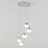5 - Light Chrome LED Sphere Pendant