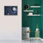  «Starry Night Sky 3» par Erin McGee Ferrell, art mural sur toile, 26 po x 18 po