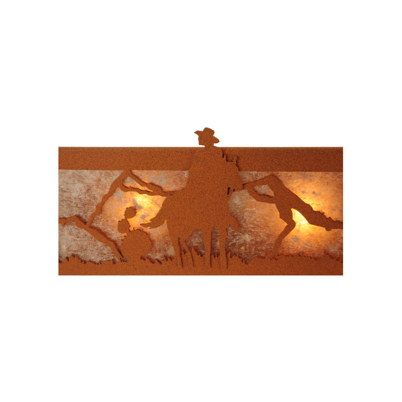 Rustic Lodge 4 - Light Bath Bar