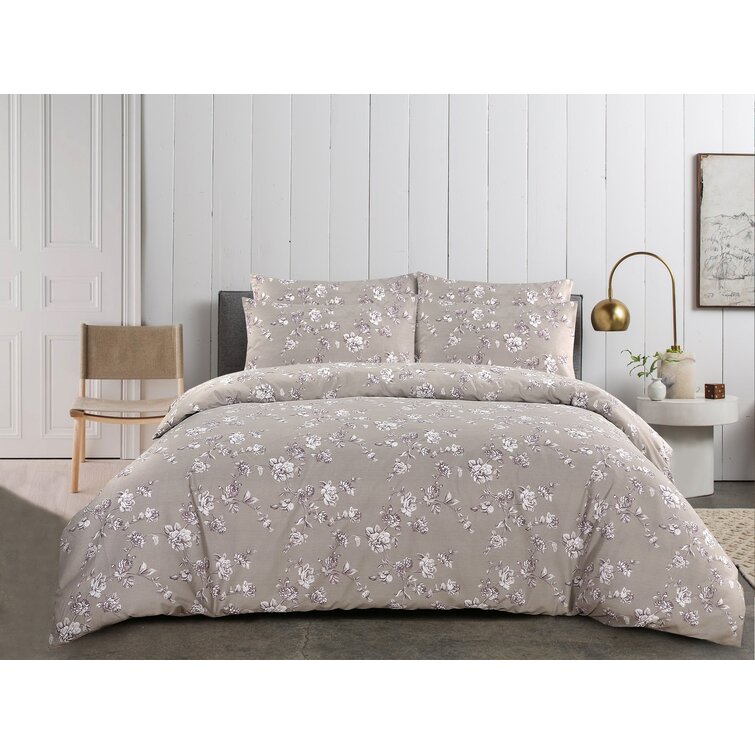 Garnes Floral Duvet Cover Set with Pillowcases