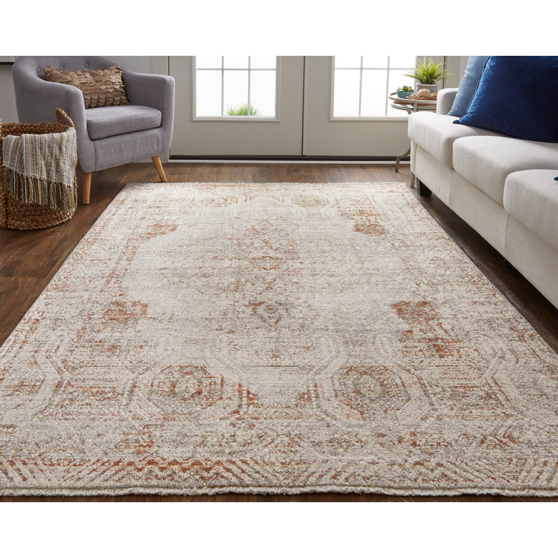 Adeleke Oriental Indoor Rug, Rectangle 9'8" x 12'8"