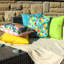 Indoor / Outdoor Square Cushion Cover