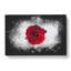 Red Rose In Bloom - Wrapped Canvas-56640471