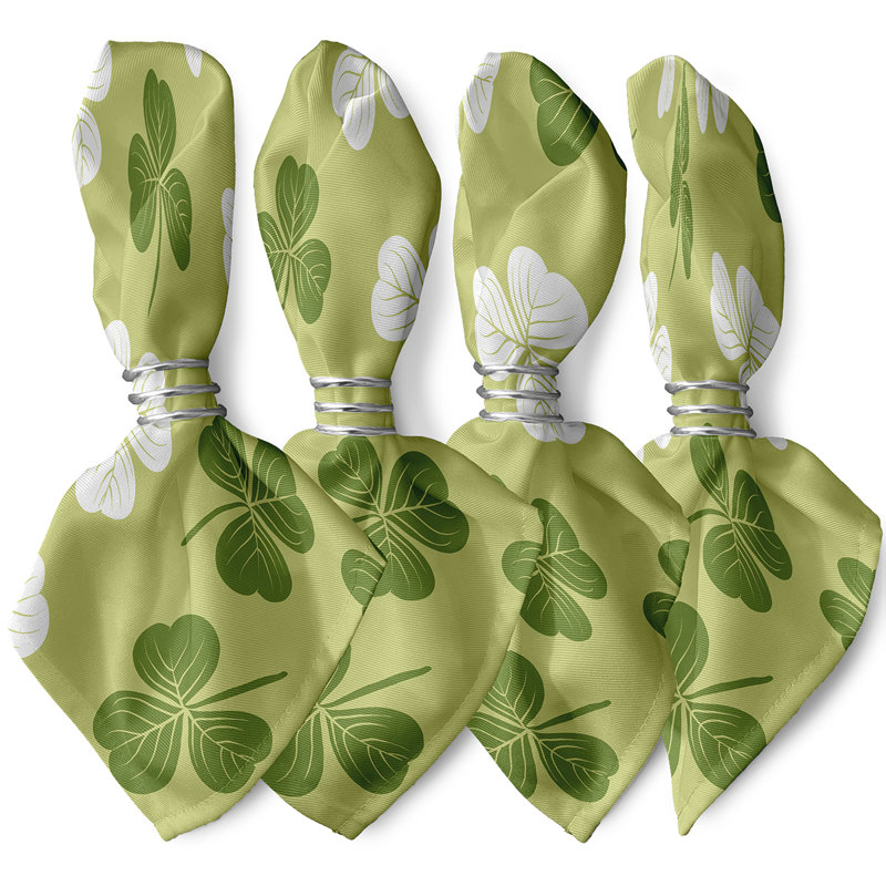 Chenae Lucky Napkins, Light Green