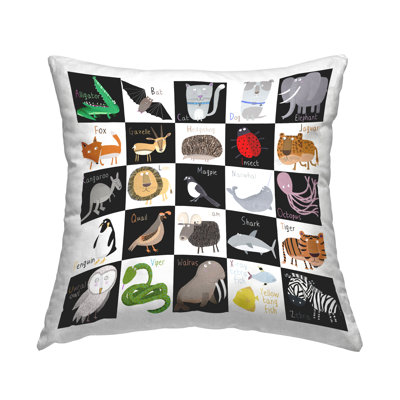 Checkered Throw Pillow