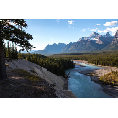 Amirkhan River in Rockies sur toile
