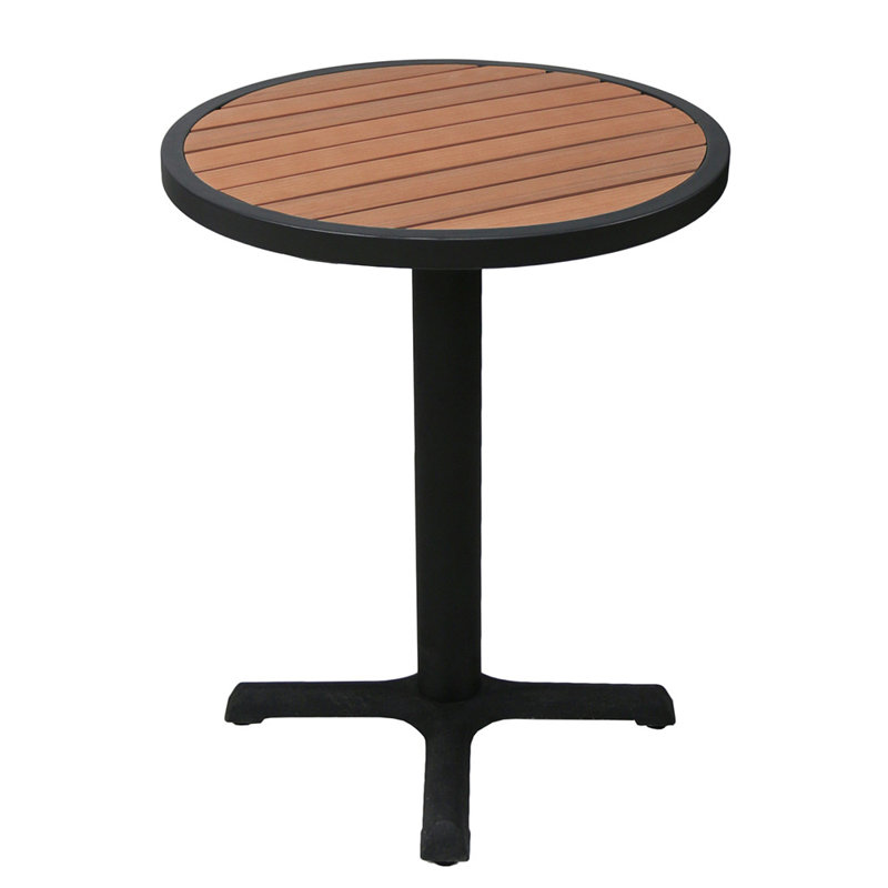 Table synthétique Sienna 24 po Rnd avec base noire 922