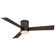 Axis 3 - Blade Indoor/Outdoor Smart Flush Mount Ceiling Fan with Remote Control and LED Light Kit Included, Works With Alexa and iOS / Android App