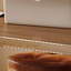 Table de bureau semi-elliptique en bois massif-1936576549
