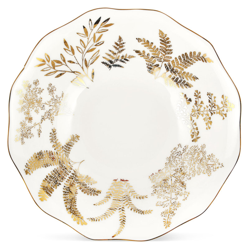 Mercer41 Ingham Porcelain China Salad Bowl