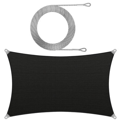 Toile d'ombrage rectangulaire