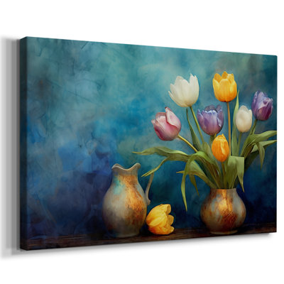 Série Floral-Lxxxvi -Galerie enveloppée Cavas
