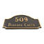 Fitzgerald 2-Line Wall Address Plaque-1417082525-1417082516