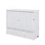 Grand lit escamotable avec port USB et tiroir