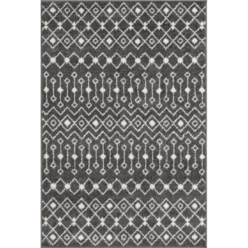 Abstract Indoor Rug, Rectangle 4' x 6'