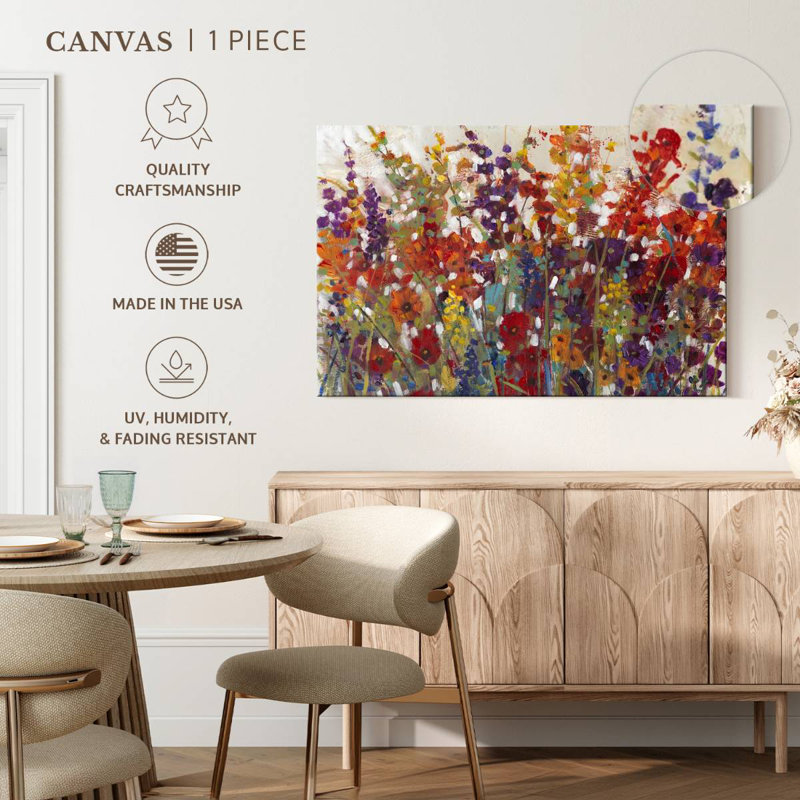 Harnek variété de fleurs II, H 8 po x l 12 po