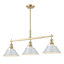 Luminaire suspendu linéaire à 3 lumières pour îlot de cuisine Weatherford-970020804-970020805