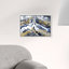 Abstrait cristaux de Bluelande - peinture-50589578-50589579
