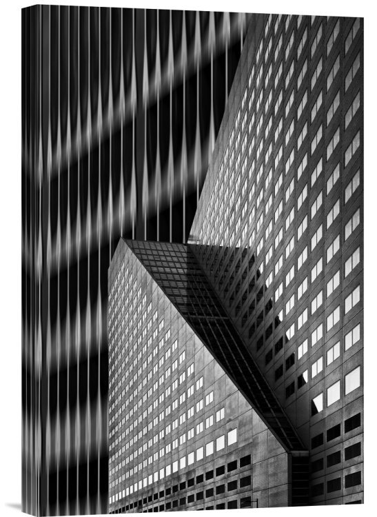 " Patches Of Light " by Jef Van Den, 18" H x 12" W x 1.5" D