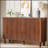 59.74 Inch Modern Rustic Buffet Sideboard Cabinet With Spacious Storage, For Stylish And Functional Home Decor-344438805