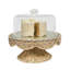 Provence Rattan Cake Stand - Whitewash