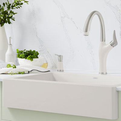 Vintera SILGRANIT 30" Single Bowl Apron-Front Farmhouse Sink