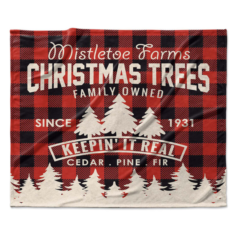 Jeté Mistletoe Farms, L 30 po x L 40 po