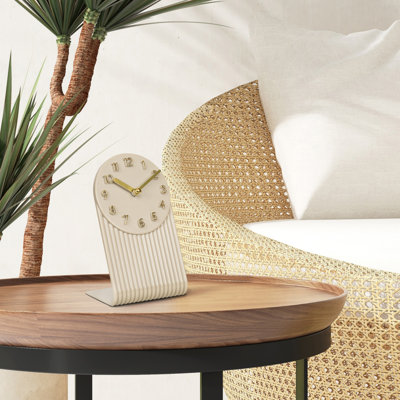 Horloge de table Groove Quartz
