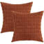 Striped Corduroy Pillow Cover