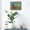  «Potting Shed» par Tanya Nyp, art mural en verre acrylique, 16 po x 12 po