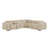 Beige Genuine Leather