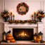 Couronne d'Halloween d'inspiration vintage Black Cat By Moon-1773372723