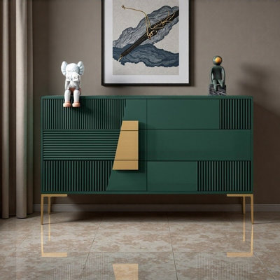 Italian minimalist luxury chest of drawers