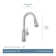 Moen Conneaut Pull Down Single Handle Kitchen Faucet with Power Clean Technology
