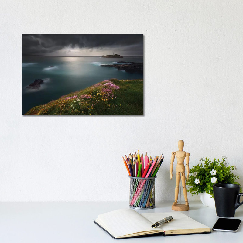 Godrevy Point by Krzysztof Browko - Wrapped Canvas Print, 101.6 cm H x 66.04 cm W x 1.91 cm D