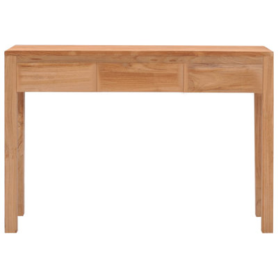 Console en bois massif 43,3 po Charika