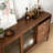 Chinese-style retro light luxury sideboard