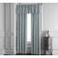 100% Cotton Ticking Stripe Room Darkening Rod Pocket Single Curtain Panel-1439370531-1439370532