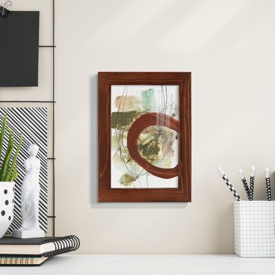 «Gautious Rusted Loops II», encadré sur papier