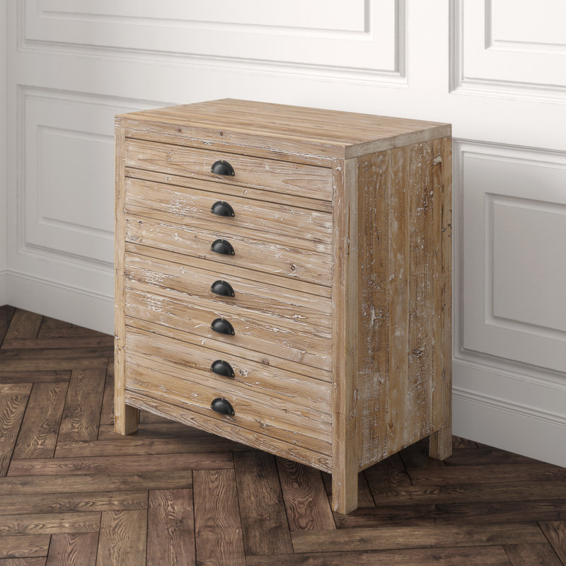 Apothecary Solid Wood Accent Chest