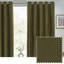 Dawn 100% Blackout Thermal Eyelet Curtains-107406181-107406187