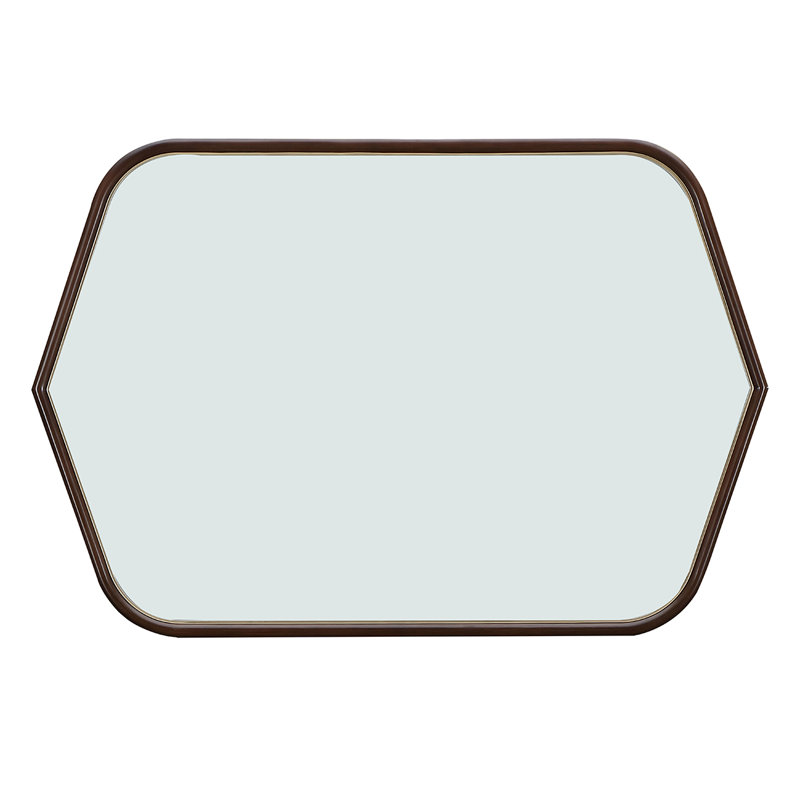 Houston Wall Mirror - Walnut
