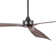 60" 3 - Blade Propeller Ceiling Fan With LED Lights And Remote Control