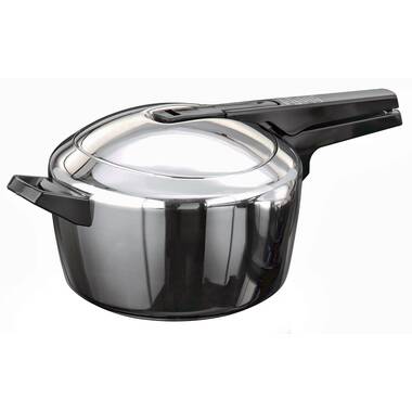 Stainless Steel Pressure Cooker (6 L) Sofram Size: 6.3 qt.