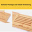 Freestanding Bamboo Shower Caddy