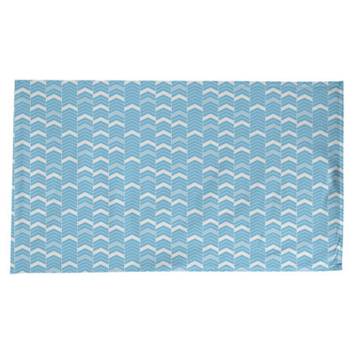 Stephenie Lined Chevrons Tablecloth