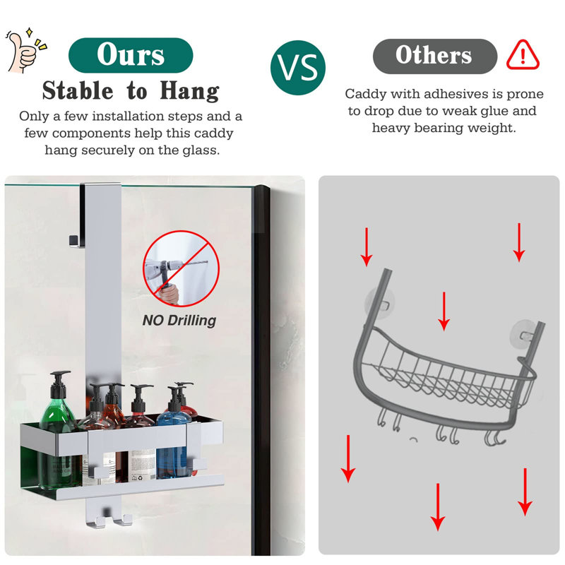 Gefjun Stainless Steel Shower Caddy